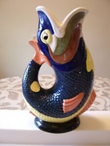 New ListingWade Gluggle Ceramic Jug  Fish Vase