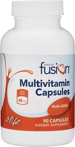 ADEK Multivitamin with Iron for Adults 90ct By BARIATRIC FUSION
