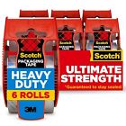 Scotch Heavy Duty Shipping Packing Tape with Dispenser 1.88