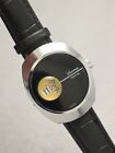 Used Lucerne Digital Jump Hour Manual Winding Swiss Made Men's Watch.