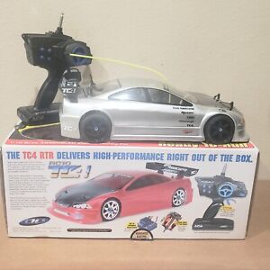 TESTED RUNNING Team Associated RC10 TC4 4wd RC Touring Car with original box
