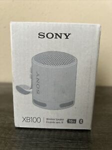 Sony SRS-XB100/H Portable Bluetooth Speaker Waterproof - Gray