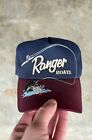 Vintage Ranger Boats Fishing Snapback Hat Navy K-Products Made In USA