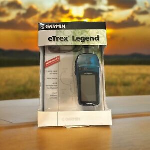 Garmin eTrex Legend GPS Blue Handheld Personal Navigator - New in Box