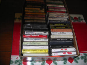 Lot of 44 Cassette tapes~ Rock Pop Hip Hop Country - 60s 70s 80s 90s