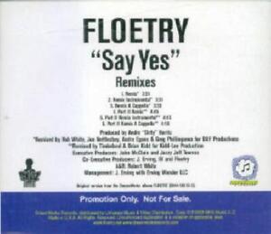 Floetry: Say Yes: Remixes PROMO MUSIC AUDIO CD Accapella Part II Timbaland 6 trk