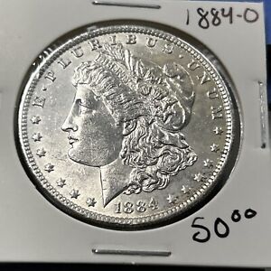 New Listing1884-O Morgan Silver Dollar .90 Silver