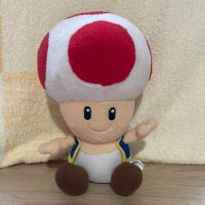 Mario Party 5 Toad 2003 Rare Plush Super Mario 7.8 in From JAPAN Used