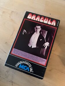 Dracula Beta Tape NOT VHS BTA55003  Betamax w/ Cardboard Sleeve 1931 Bela Lugosi