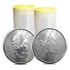 New Listing2023 1 Oz Canadian Silver Maple Leaf .9999 Fine (Lot of 50) BU / Never Opened!