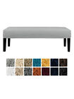 Long Bench Cover Elastic Foot Stool Cover Sofa Cover Footrest Cover Velvet Cover
