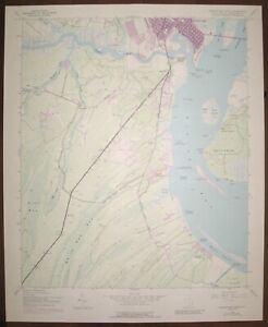 Georgetown South, South Carolina 1943 Revised 1973  Original  USGS Topo Map