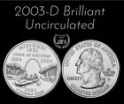 2003 D Missouri Statehood Quarter Brilliant Uncirculated from OBW Roll *JB's*