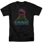 Sesame Street Cookie Monster Halftone Licensed Adult T-Shirt