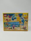 LEGO Creator 3in1 Baby Dolphin/Turtle/Seahorse/Fish 31128 Build Kit 137 Pcs