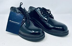 Propper Uniform Dress Patent Oxford Shoes - Sz 11 W - NWT!