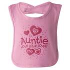 Niece Shower Gifts From Aunt Auntie Cute Baby Girl Bibs Infant Drooler Bib