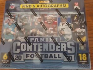 2021 Panini Contenders Football Hobby Box Factory Sealed NFL FAST SHIPPING