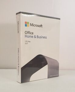 Microsoft Office Home & Business 2021 For PC/Mac T5D-03518 Brand New Retail Box