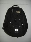 THE NORTH FACE Black LIGHT-REFLECTIVE JESTER BACKPACK Hike Gear School Gym Bag