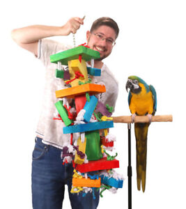 Tropical Stack XXL Parrot Toy - Huge Toy for Hyacinth and Green Winged Macaw