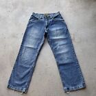 Vintage Southpole Jeans Mens 34x32 Blue Baggy Loose Denim Pants Skate Fade Y2K