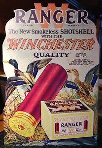 REPRODUCTION  Winchester Ranger  Standing Advertising Die Cut