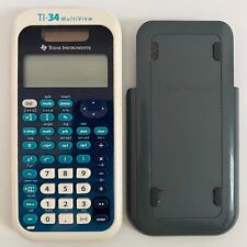 Texas Instruments TI-34 MultiView Scientific Calculator Tested Working
