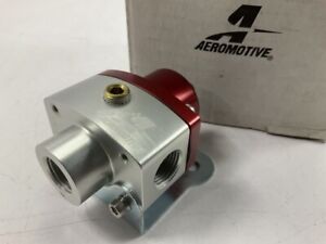 Aeromotive 13205 Fuel Pressure Regulator, Carbureted Adjustable 2-Port, 3/8