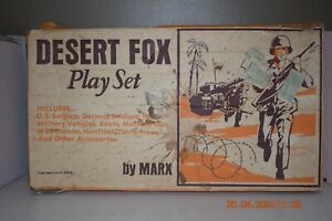 Vintage Marx Desert Fox Playset 4178 M.O. Original Box