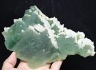 2.44lb Translucent Jade Green Cube Fluorite&Calcite Crystal Mineral Specimen