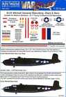 Kits World Decals 1/32 B-25 B-17 & B-26 GENERAL STENCILS & STARS & BARS