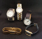 (5) Women's Quartz Wristwatches Seiko Michael Kors Klaus Kobec Mondaine