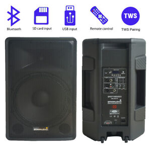 Pro 15 inch Active Loudspeaker DJ PA Powered Speaker for Stage Studio Party KTV
