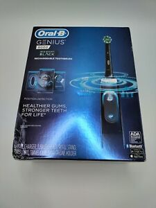 Oral-B Genius 8000 Electric Toothbrush Midnight Black Rechargeable Bluetooth