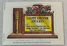 1968 Topps Kooky Awards card #23 ~ Lousy Driver