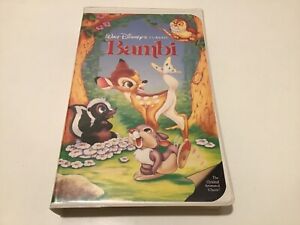 New Listing1989 Black Diamond Walt Disney’s Classic Bambi VHS & Paperwork Advertisement