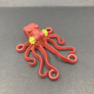 Lego Parts Animal Water Dark Red Octopus Minifigure Part 6068