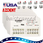 10Pack AZDENT Dental Ortho Brackets Mini/Standard MBT/Roth 022/018 Hooks 3-4-5