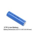 49mm x 14mm Li-ion 3.7V Battery For Braun Oral-B iO10, iO4, iO5, iO6 Toothbrush