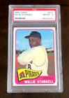1965 Topps #377 WILLIE STARGELL HOF Pittsburgh Pirates PSA 8 NM-MT HIGH END!