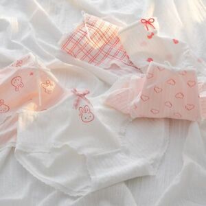 Cartoon Fruit Panties-Cute Animal Print Panty Cotton Breathable Soft Underwear