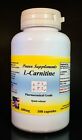 L-carnitine 600mg, coq-10 30mg - 100, 200 or 300 capsules, cardio aid, kidney.