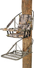 Extreme Deluxe Climbing Tree Stand for Hunting with Seat and Foot Platform, Deer