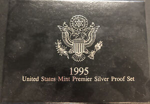 1995 premier silver proof set - ENN Coins