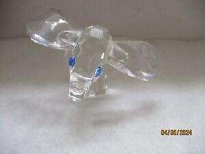 Swarovski Disney Dumbo Blue Eyes Crystal Figurine 7640100001 in Box COA AS IS
