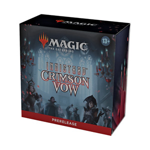 Magic The Gathering Innistrad Crimson Vow Prerelease Kit 6 Packs MTG TCG ✨USA