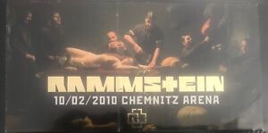 Concert Ticket RAMMSTEIN CHEMNITZ ARENA 10.02.10 VERY RARE!