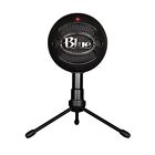Blue Snowball Microphone with Stand, Black