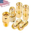 6 Piece SMA Adapter Kit Male and Female SMA RF Coaxial Connector Adapters